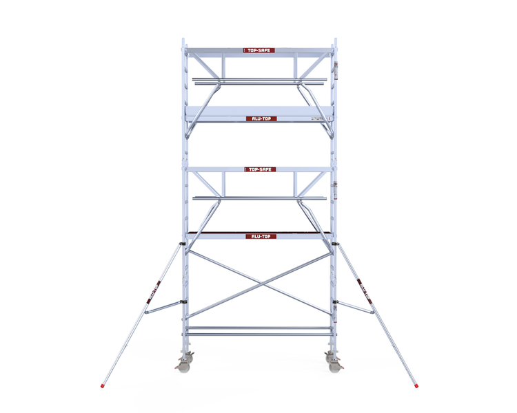 Alu-Top Rolsteiger Dubbelzijdige voorloopleuning 75 X 250 X 6,20