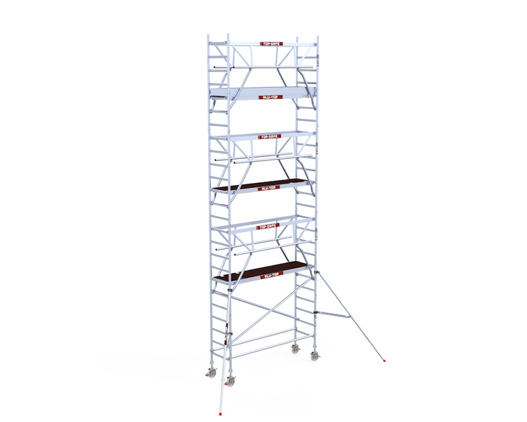Alu-Top Rolsteiger Dubbelzijdige voorloopleuning 75 X 250 X 8,20