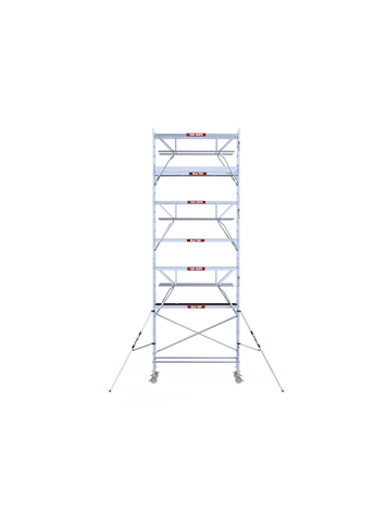 Alu-Top Rolsteiger Dubbelzijdige voorloopleuning 75 X 250 X 8,20