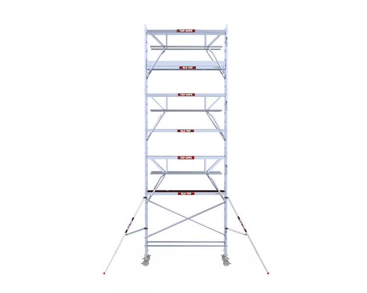 Alu-Top Rolsteiger Dubbelzijdige voorloopleuning 75 X 250 X 8,20