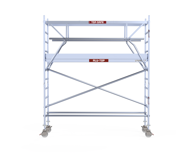 Alu-Top Rolsteiger Dubbelzijdige voorloopleuning 75 X 305 X 4,20
