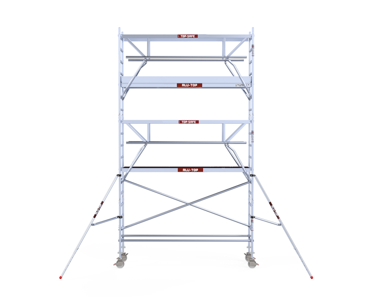 Alu-Top Rolsteiger Dubbelzijdige voorloopleuning 75 X 305 X 6,20