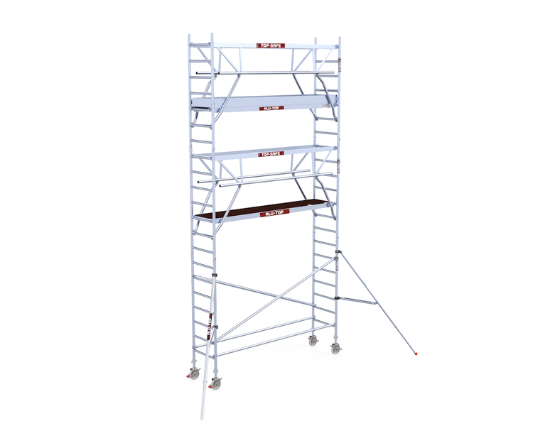 Alu-Top Rolsteiger Dubbelzijdige voorloopleuning 75 X 305 X 7,20