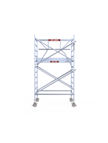Alu-Top Rolsteiger Enkelzijdige  voorloopleuning 135 X 190 X 4,20
