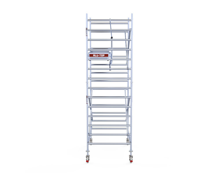 Alu-Top Rolsteiger Enkelzijdige  voorloopleuning 135 X 190 X 5,20