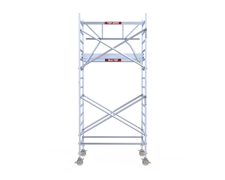 Alu-Top Rolsteiger Enkelzijdige  voorloopleuning 135 X 190 X 5,20