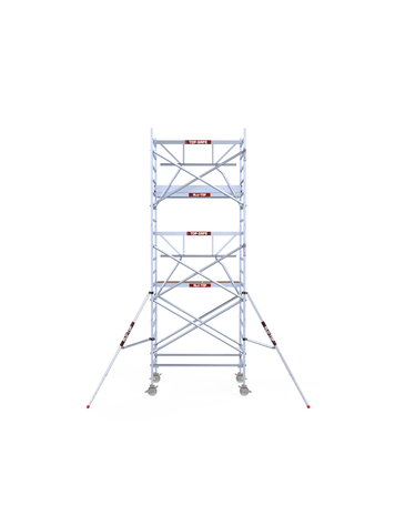 Alu-Top Rolsteiger Enkelzijdige voorloopleuning 135 X 190 X 6,20
