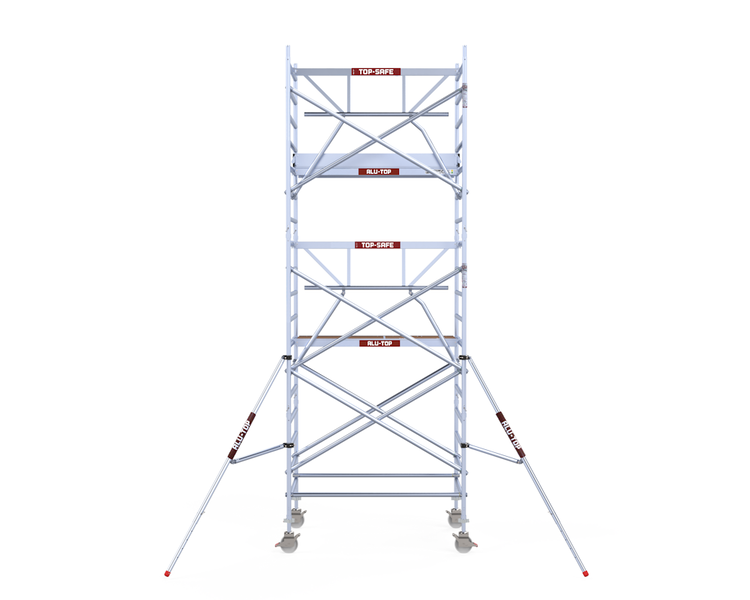 Alu-Top Rolsteiger Enkelzijdige voorloopleuning 135 X 190 X 6,20