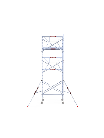 Alu-Top Rolsteiger Enkelzijdige voorloopleuning 135 X 190 X 7,20