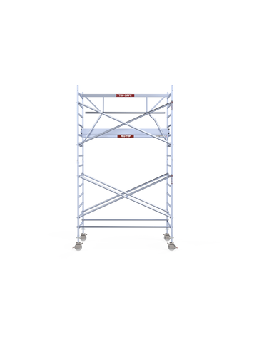 Alu-Top Rolsteiger Enkelzijdige voorloopleuning 135 X 250 X 5,20
