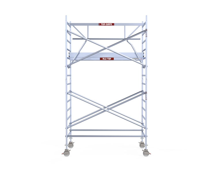 Alu-Top Rolsteiger Enkelzijdige  voorloopleuning 135 X 250 X 5,20