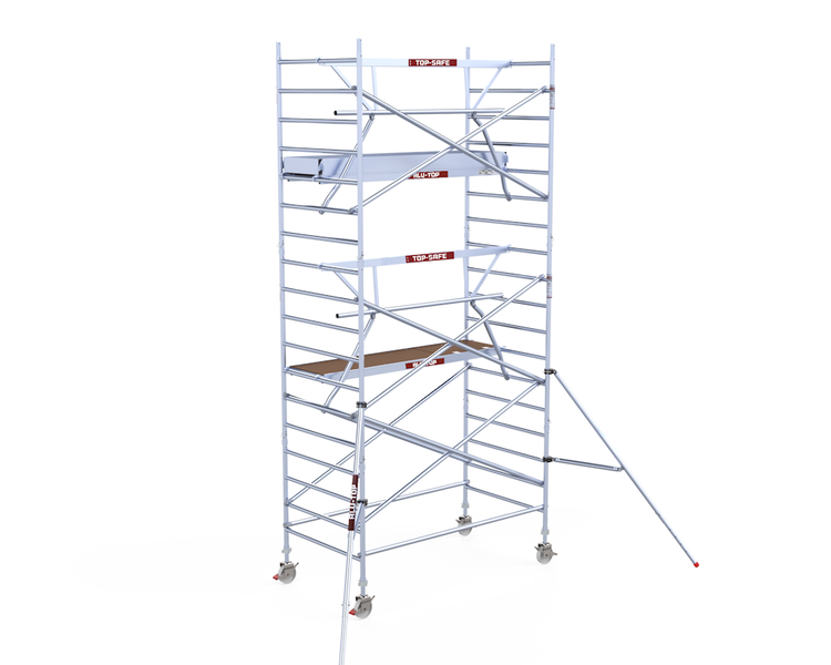 Alu-Top Rolsteiger Enkelzijdige voorloopleuning 135 X 250 X 6,20