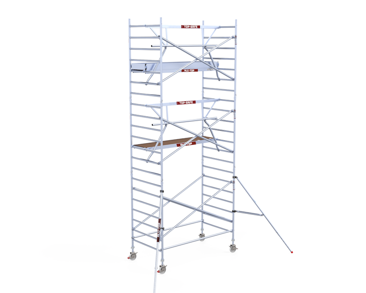 Alu-Top Rolsteiger Enkelzijdige voorloopleuning 135 X 250 X 7,20