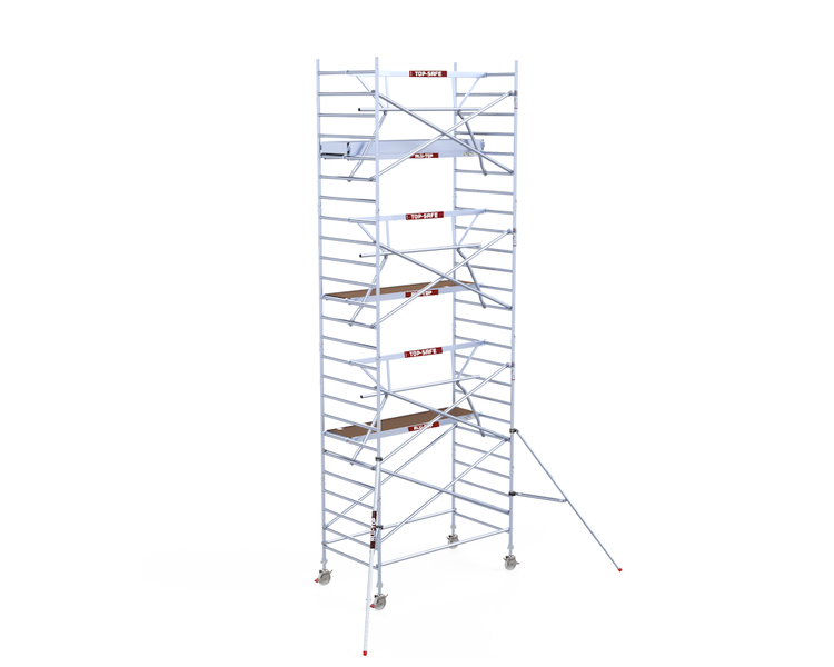 Alu-Top Rolsteiger Enkelzijdige voorloopleuning 135 X 250 X 8,20