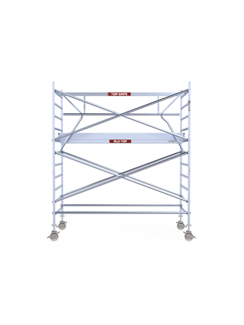 Alu-Top Rolsteiger Enkelzijdige voorloopleuning 135 X 305 X 4,20