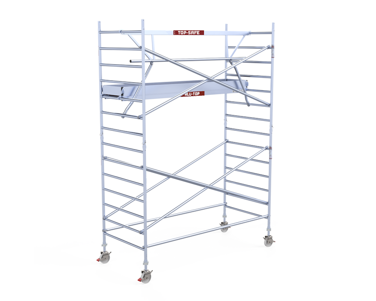 Alu-Top Rolsteiger Enkelzijdige voorloopleuning 135 X 305 X 5,20