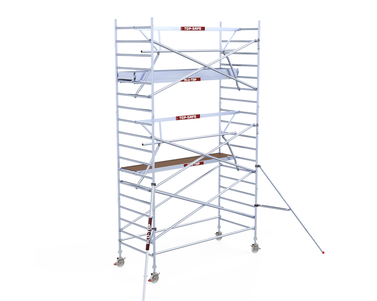 Alu-Top Rolsteiger Enkelzijdige voorloopleuning 135 X 305 X 6,20