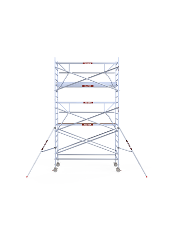 Alu-Top Rolsteiger Enkelzijdige voorloopleuning 135 X 305 X 6,20