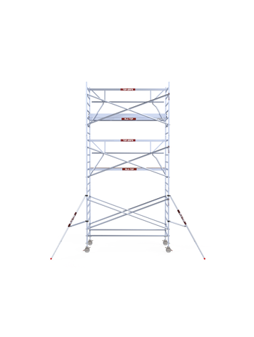 Alu-Top Rolsteiger Enkelzijdige voorloopleuning 135 X 305 X 7,20