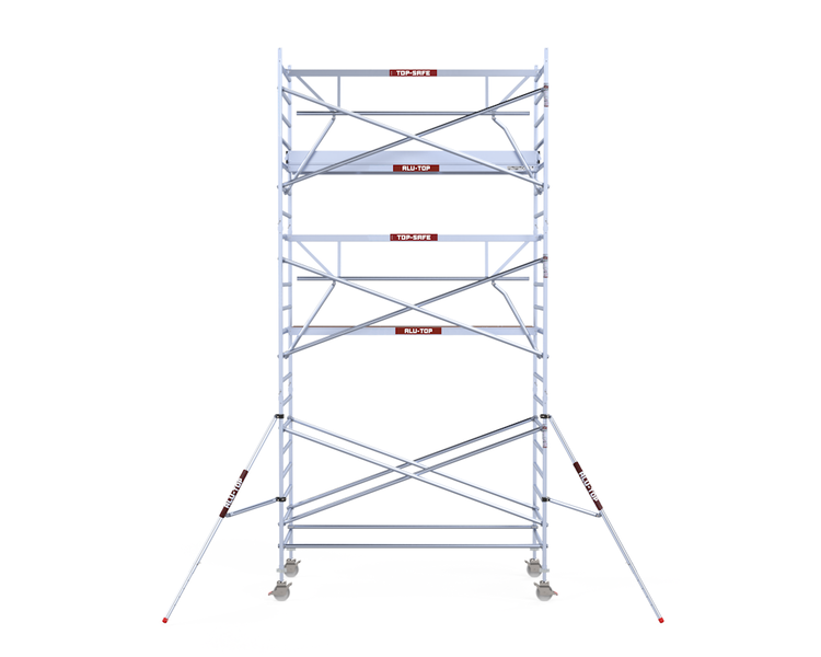 Alu-Top Rolsteiger Enkelzijdige voorloopleuning 135 X 305 X 7,20