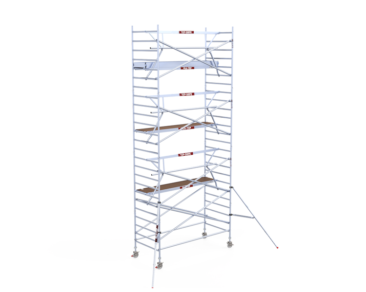 Alu-Top Rolsteiger Enkelzijdige voorloopleuning 135 X 305 X 8,20