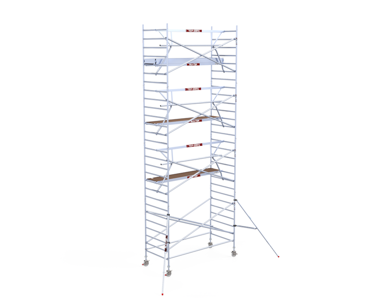 Alu-Top Rolsteiger Enkelzijdige voorloopleuning 135 X 305 X 9,20