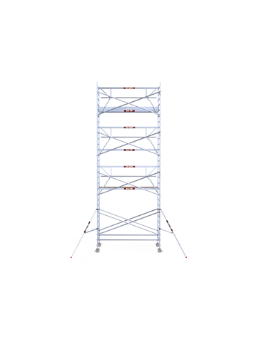 Alu-Top Rolsteiger Enkelzijdige voorloopleuning 135 X 305 X 9,20