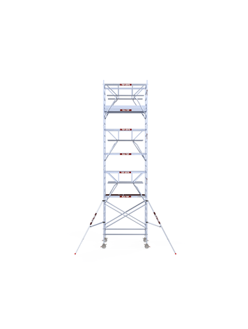Alu-Top Rolsteiger Dubbelzijdige voorloopleuning 135 X 190 X 8,20