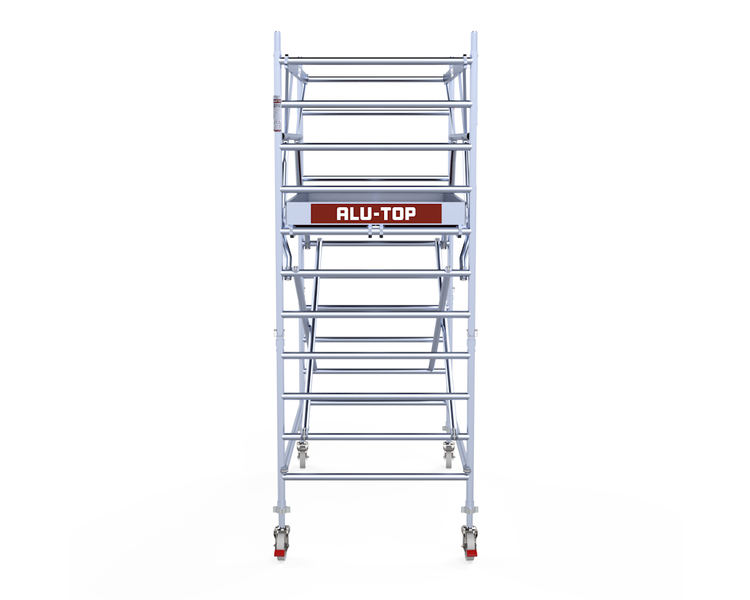 Alu-Top Rolsteiger Dubbelzijdige voorloopleuning 135 X 250 X 4,20