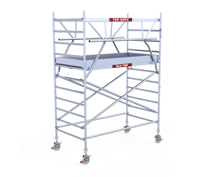 Alu-Top Rolsteiger Dubbelzijdige voorloopleuning 135 X 250 X 4,20