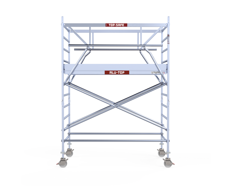 Alu-Top Rolsteiger Dubbelzijdige voorloopleuning 135 X 250 X 4,20