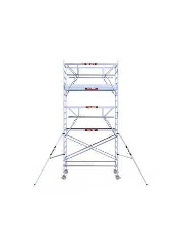 Alu-Top Rolsteiger Dubbelzijdige voorloopleuning 135 X 250 X 6,20