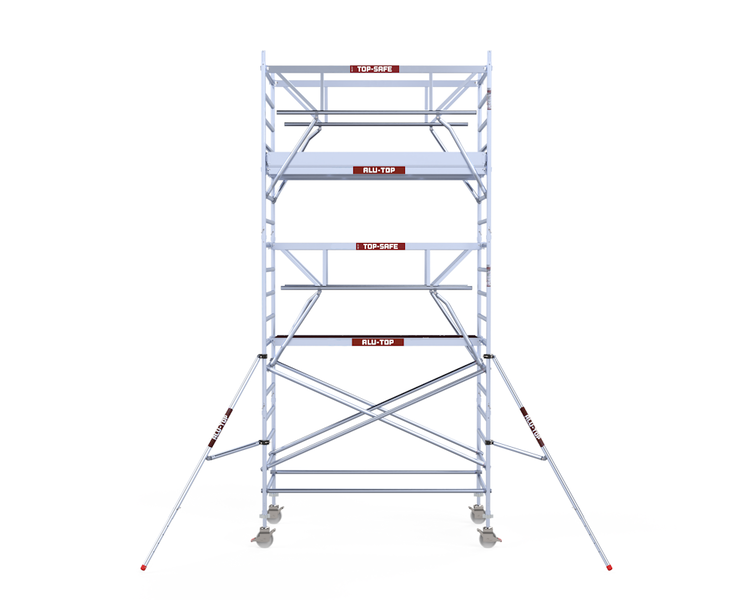 Alu-Top Rolsteiger Dubbelzijdige voorloopleuning 135 X 250 X 6,20