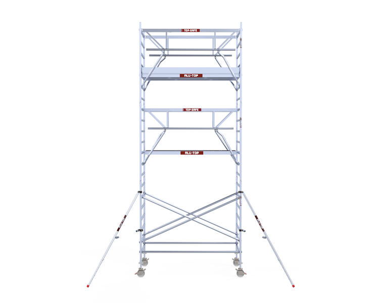 Alu-Top Rolsteiger Dubbelzijdige voorloopleuning 135 X 250 X 7,20