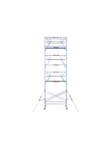 Alu-Top Rolsteiger Dubbelzijdige voorloopleuning 135 X 250 X 9,20
