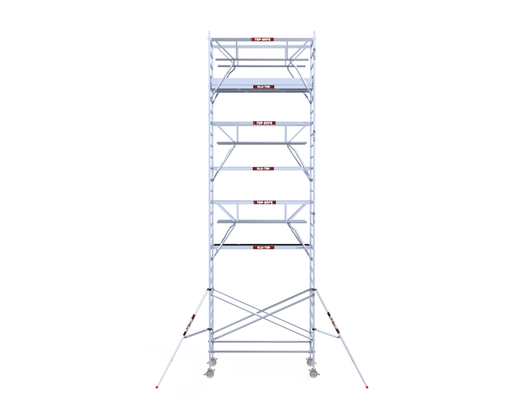 Alu-Top Rolsteiger Dubbelzijdige voorloopleuning 135 X 250 X 9,20