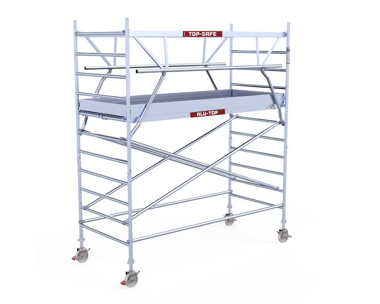 Alu-Top Rolsteiger Dubbelzijdige voorloopleuning 135 X 305 X 4,20