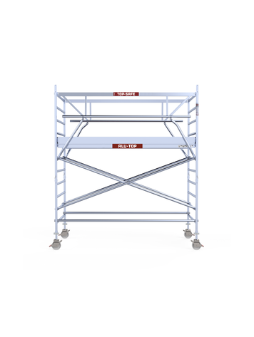 Alu-Top Rolsteiger Dubbelzijdige voorloopleuning 135 X 305 X 4,20
