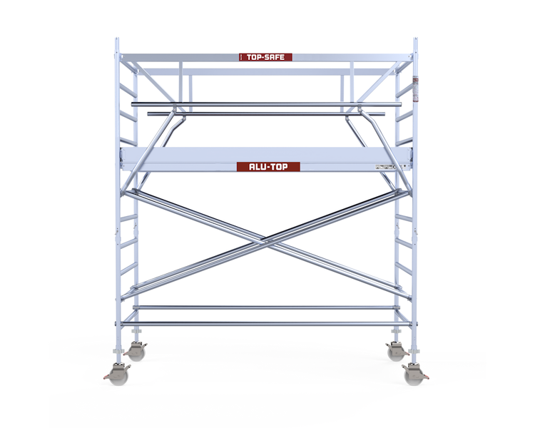 Alu-Top Rolsteiger Dubbelzijdige voorloopleuning 135 X 305 X 4,20