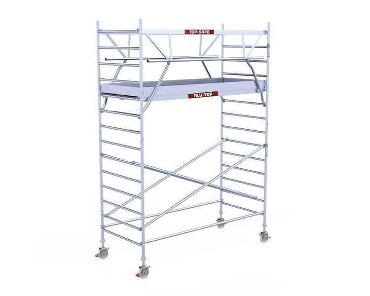 Alu-Top Rolsteiger Dubbelzijdige voorloopleuning 135 X 305 X 5,20