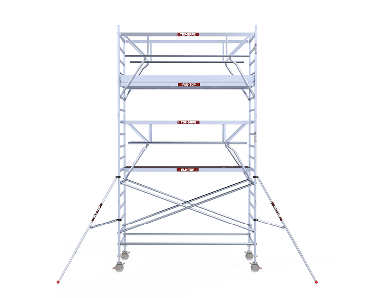 Alu-Top Rolsteiger Dubbelzijdige voorloopleuning 135 X 305 X 6,20