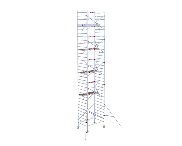 Alu-Top Rolsteiger Enkelzijdige voorloopleuning 135 X 190 X 11,20