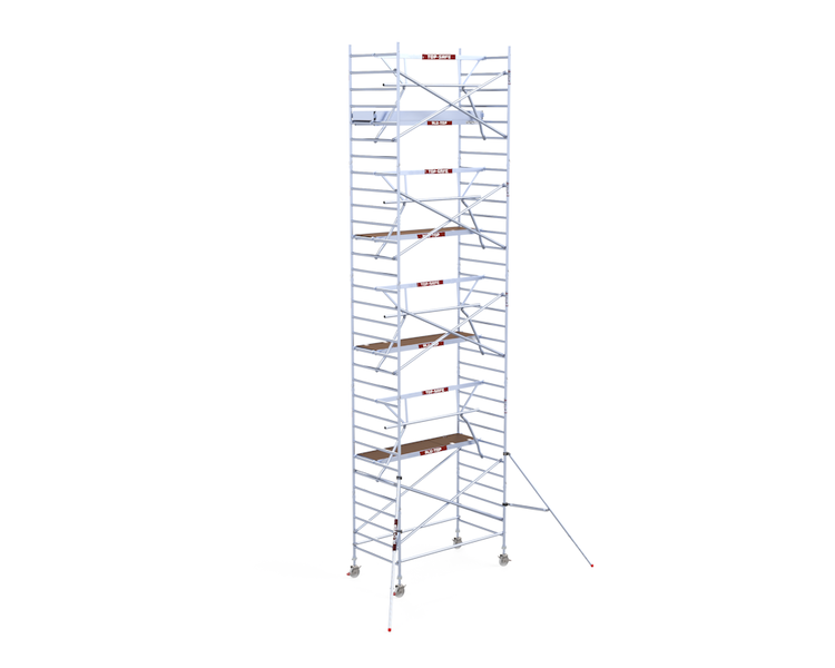 Alu-Top Rolsteiger Enkelzijdige voorloopleuning 135 X 250 X 10,20