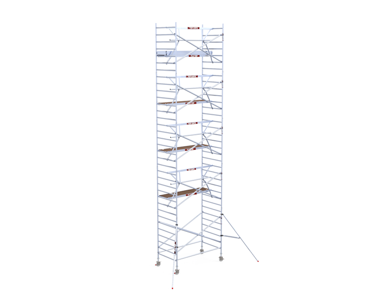 Alu-Top Rolsteiger Enkelzijdige voorloopleuning 135 X 250 X 11,20