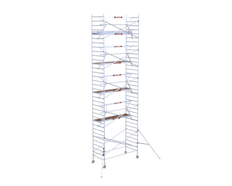 Alu-Top Rolsteiger Enkelzijdige voorloopleuning 135 X 305 X 11,20