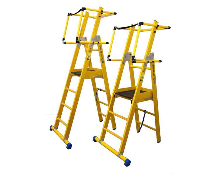 Staltor Plooibaar Mobiel Platform 3 Treden