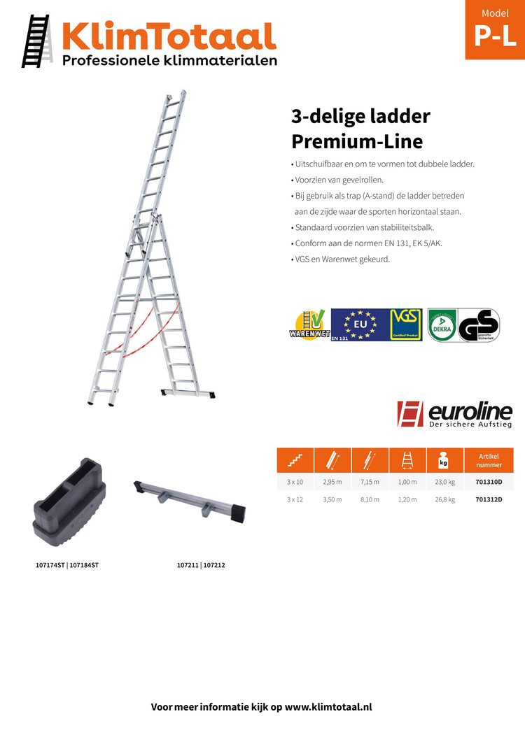 Euroline Premium-Line 3x12