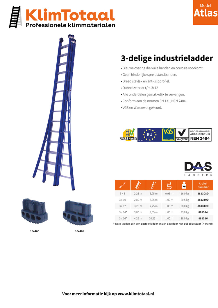DAS Ladder 3x16
