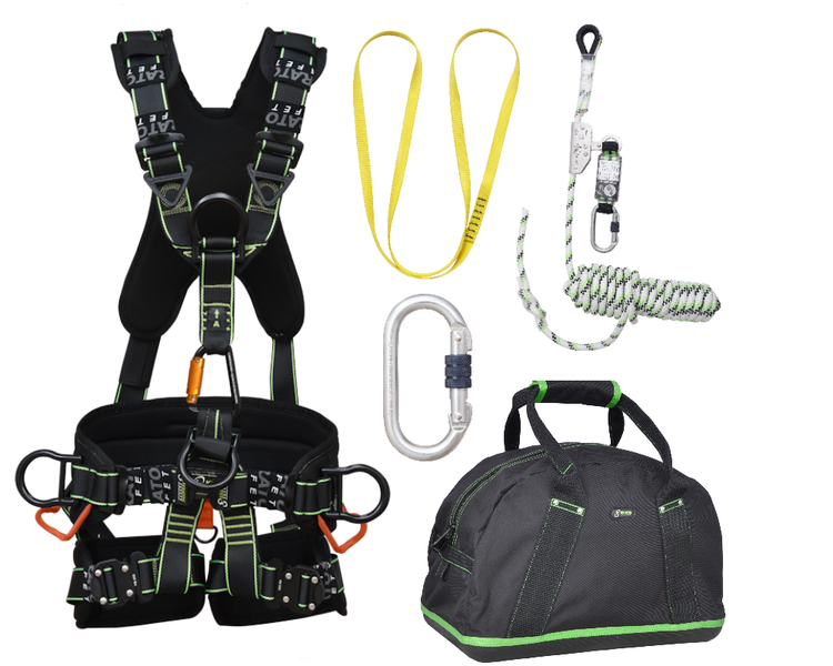 Kratos Valbeveiliging Set Comfort+ Extra Daken