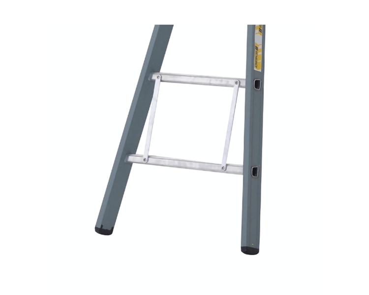 Dirks Enkele ladder 18 sporten (Gecoat)
